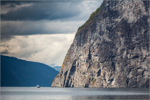 Poster Aurlandsfjord, Norwegen