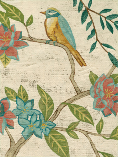 Poster Antikes Vogelhaus IV