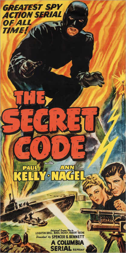 Poster The secret code