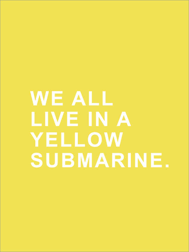 Poster Yellow Submarine