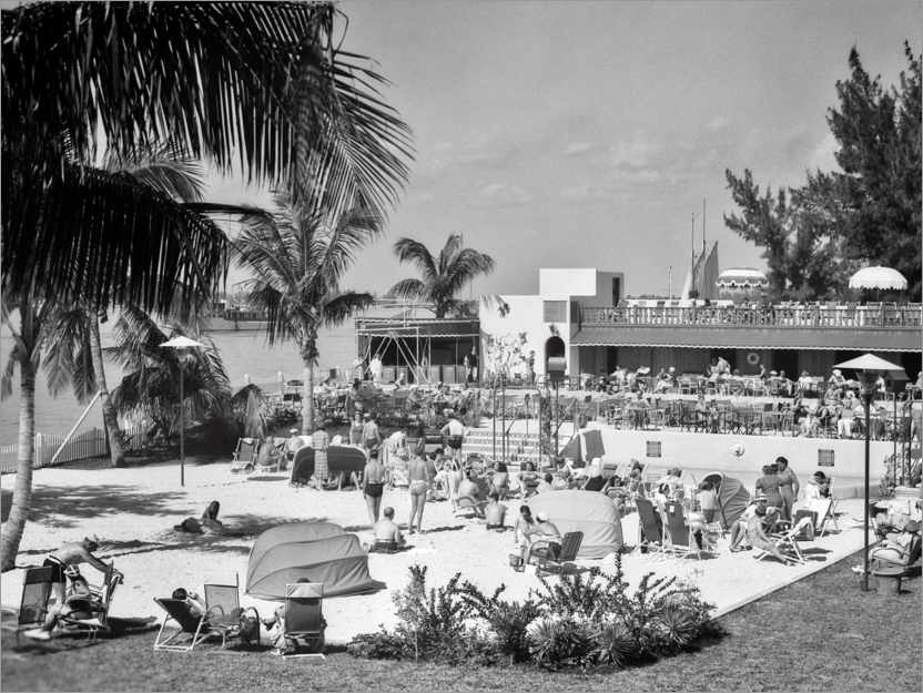 Poster Florida Resort Hotel und Cabana Club in Miami