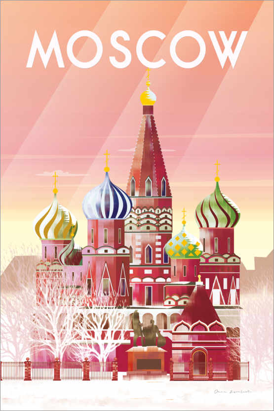 Poster Moskau
