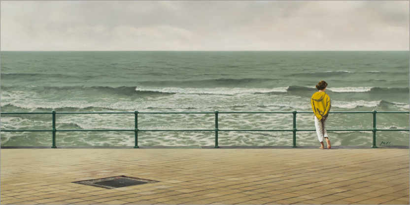 Poster Die Wellen des Meeres