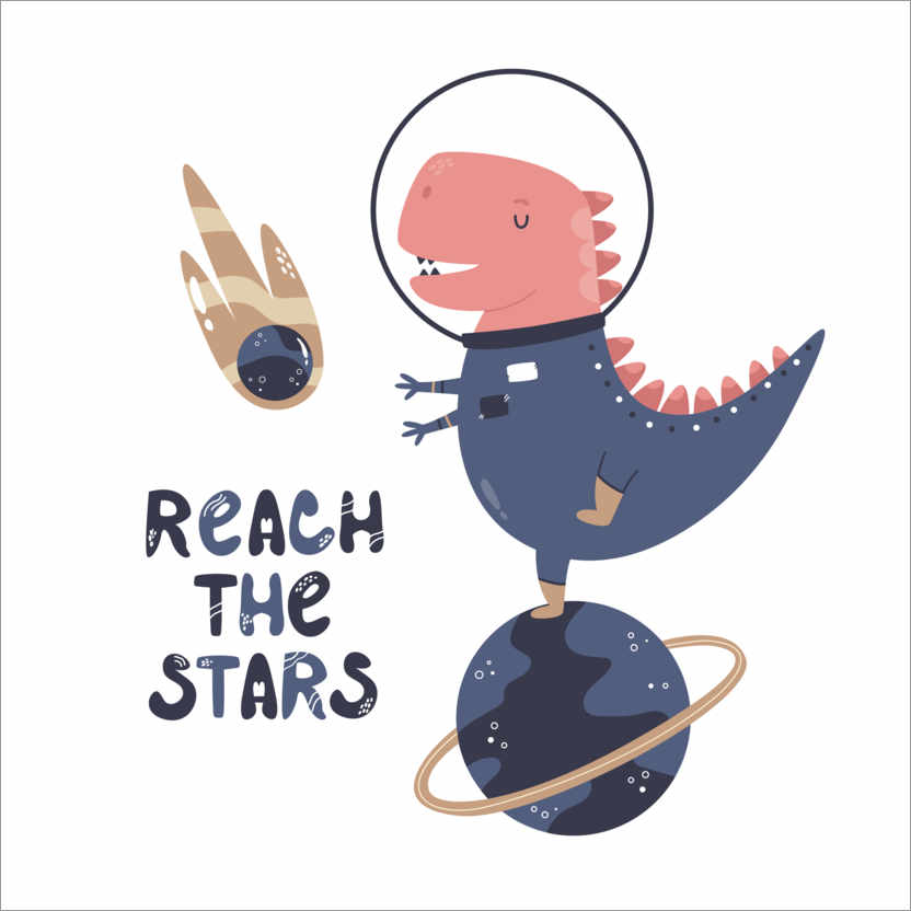 Poster Reach the stars