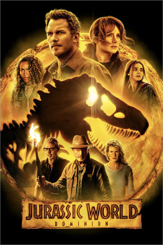 Poster Jurassic World Dominion - Cast