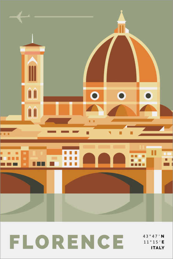 Poster Duomo in Florence
