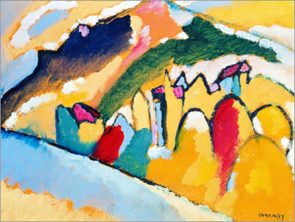 Gallery Print  Studie zu Herbst I. - Wassily Kandinsky