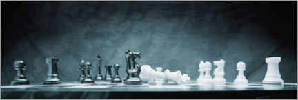 Holzbild  Schachspiel - Don Hammond