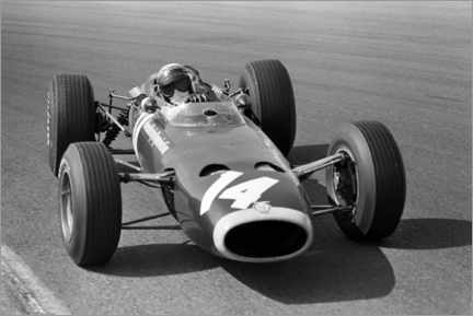 Poster Jackie Stewart, BRM P261, Niederlande 1966