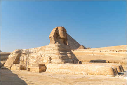 Poster Die große Sphinx von Gizeh, Ägypten