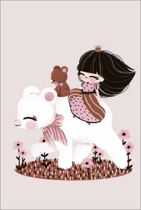Poster Die Prinzessin und der Bär