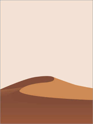 Poster Wüstendüne