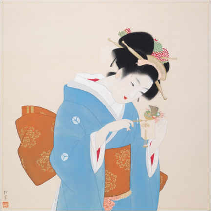 Poster  Kanzashi Kanzashi - Uemura Shoen