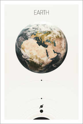 Poster  Erde - Tobias Roetsch