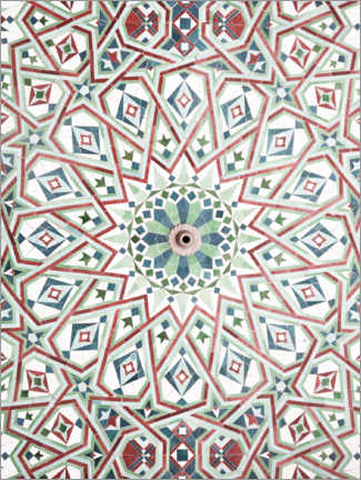 Poster  Marokkanisches Mosaik - Art Couture