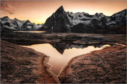 Acrylglasbild  Fels und Wasser - André Wandrei