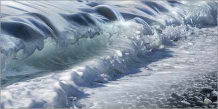 Leinwandbild  Die Welle - Adrian Borda
