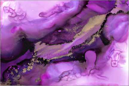 Wandsticker  Ethereal Purple - Amber Lamoreaux