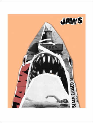 Poster  Der Weiße Hai - Pop Art