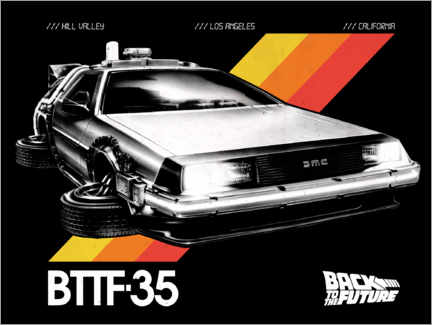 Leinwandbild  DeLorean VHS II