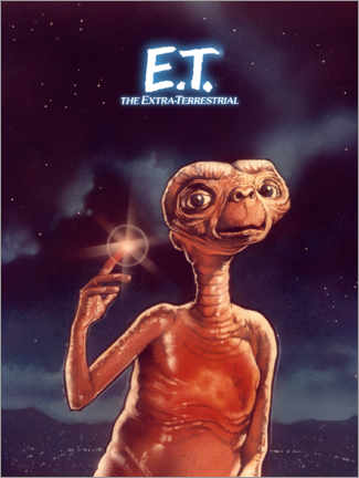 Alubild  E.T. - Der Außerirdische