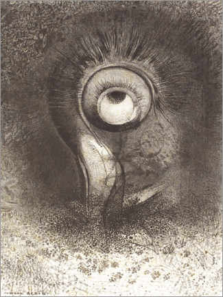 Leinwandbild  Vision in der Blüte - Odilon Redon