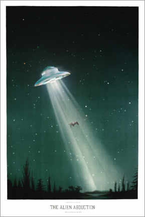 Poster Entführung durch Außerirdische