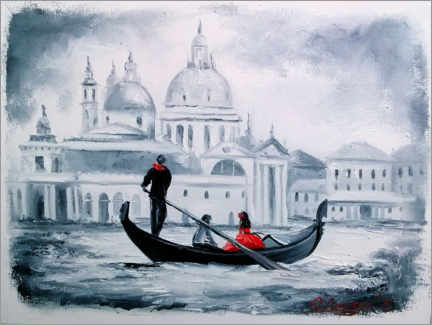 Poster Romanze von Venedig