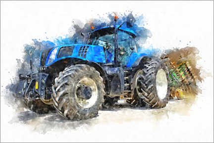 Poster Traktor IV