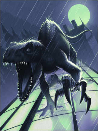 Poster Fallen Kingdom - Indominus rex