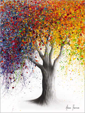 Poster Baum der schönen Jahreszeiten