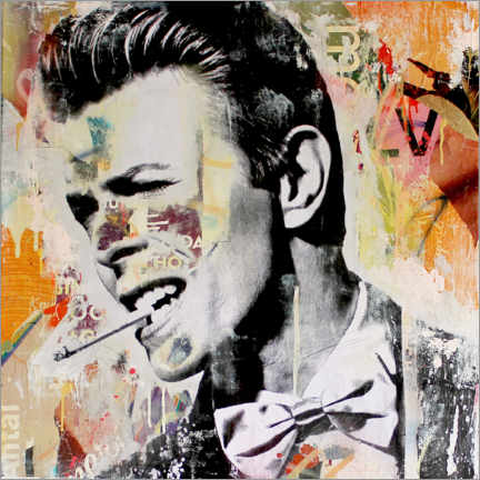 Poster  David Bowie - Michiel Folkers
