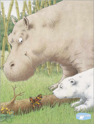 Poster  Der kleine Eisbär Lars und Hippo