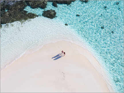 Poster Malediven Urlaub