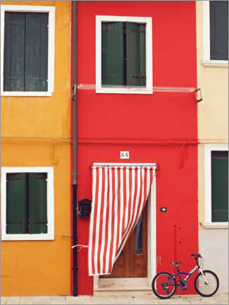 Gallery Print  Insel Burano, Venedig, Venetien, Italien, Europa - age fotostock
