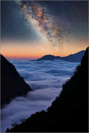 Wandbild  Der Himalaya am Abend - Manjik Pictures
