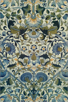 Poster  Loden Chintz-Textildruck - William Morris