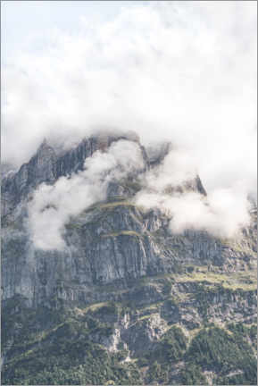 Poster Eiger in der Schweiz