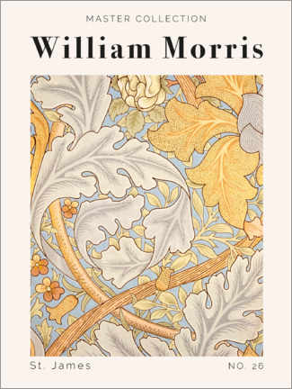 Leinwandbild  St. James No. 26 - William Morris