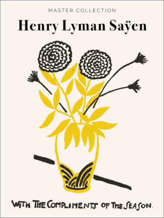 Poster  Henry Lyman Saÿen - With the Compliments of the Season - Henry Lyman Saÿen