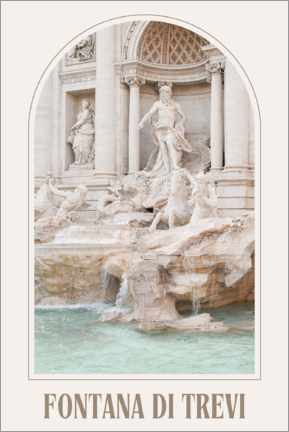Poster Fontana di Trevi Rom