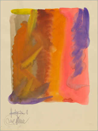 Wandbild  Abstract Colour Study IIX - Karl Wiener