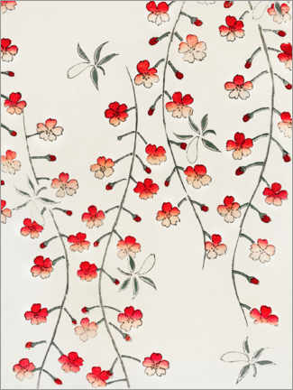 Poster Traditional Japanese Cherry Blossom