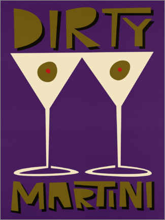 Poster Dirty Martini