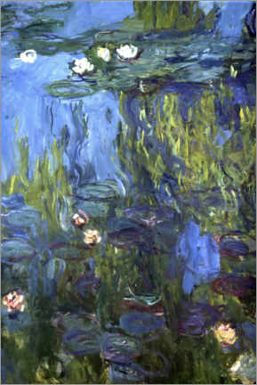 Alubild  Seerosen V - Claude Monet