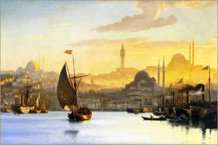 Poster  Konstantinopel - Carl Neumann