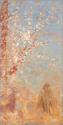 Poster Baum in Blüte