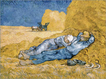 Gallery Print  Mittagsrast - Vincent van Gogh