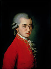 Wandsticker  Wolfgang Amadeus Mozart - Barbara Krafft