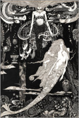 Poster  Die kleine Meerjungfrau - Harry Clarke